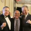 Class of 2009 Brian Garry, FBHOF President Butch Flansburg and Heavyweight Premier Sponsor Steve Yerrid
Photo by Damon Gonzalez