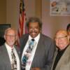 Photograher Tom Sisson, Inductee Don King and Class of 2009 Inductee Angelo Dundee